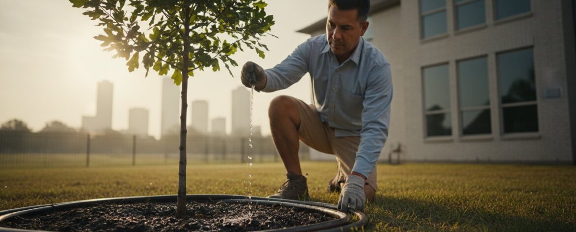 How to Water New Trees in Houston Summer: The Ultimate Survival Guide