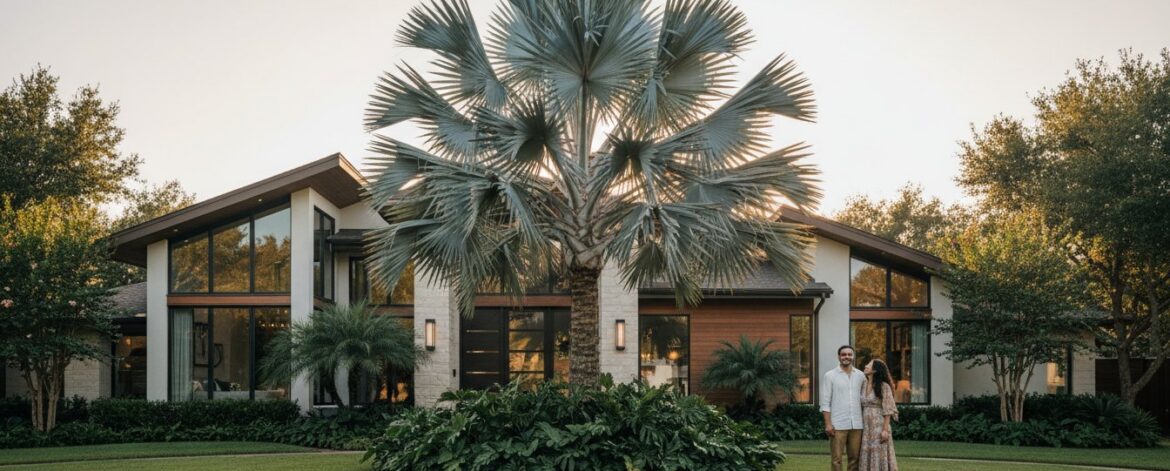 The Majestic Bismarck Palm: A Complete Houston Growing & Buying Guide