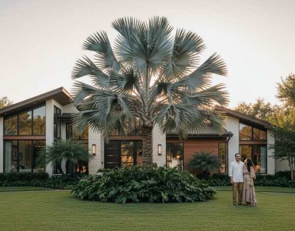 The Majestic Bismarck Palm: A Complete Houston Growing & Buying Guide