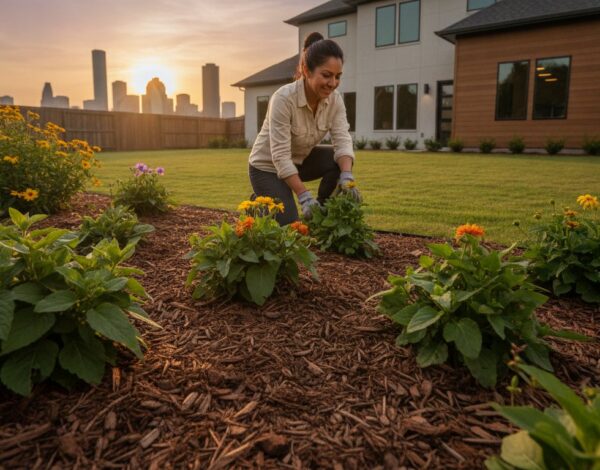 Best Mulch for Clay Soil in Houston: The 2026 Homeowner’s Guide
