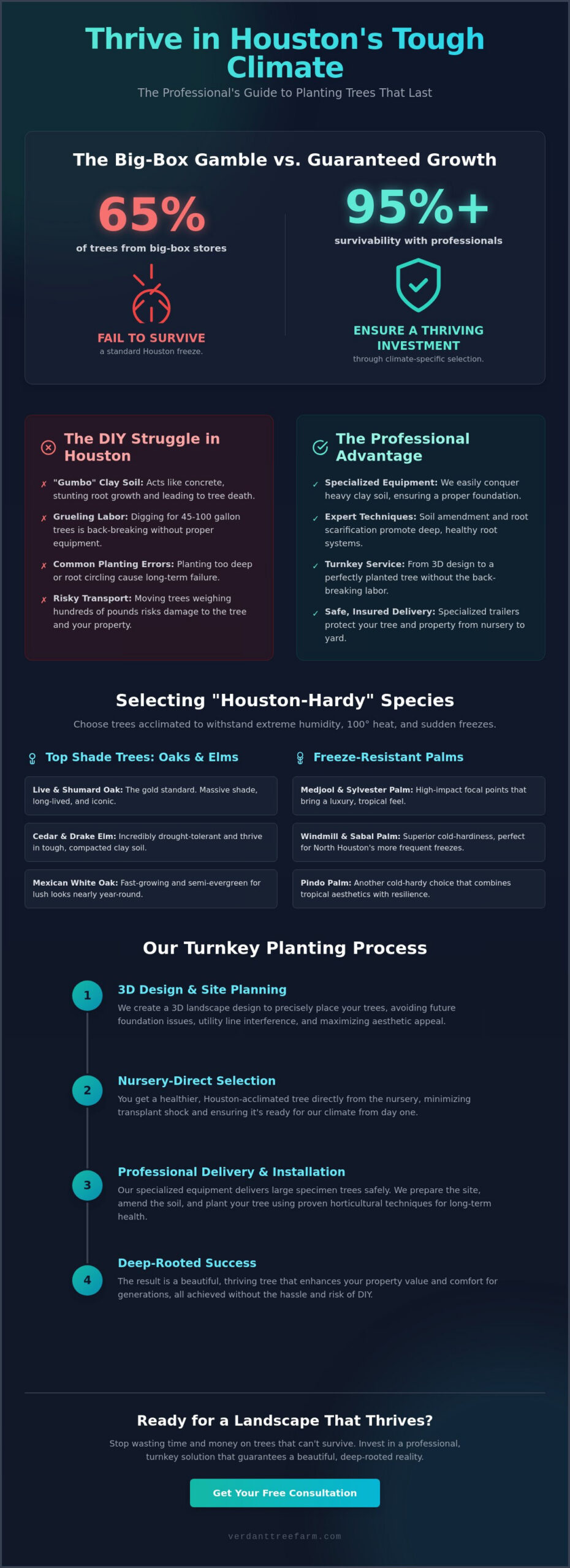 Professional Tree Delivery and Planting Service in Houston: The 2026 Homeowner’s Guide