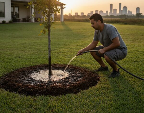 Watering Schedule for New Trees in Houston: 2026 Guide