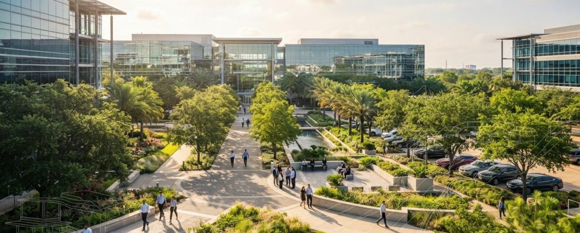 Houston Office Park Landscaping: A Guide for Managers