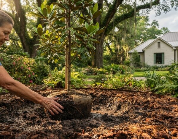 How to Care for a Newly Planted Magnolia Tree in Houston