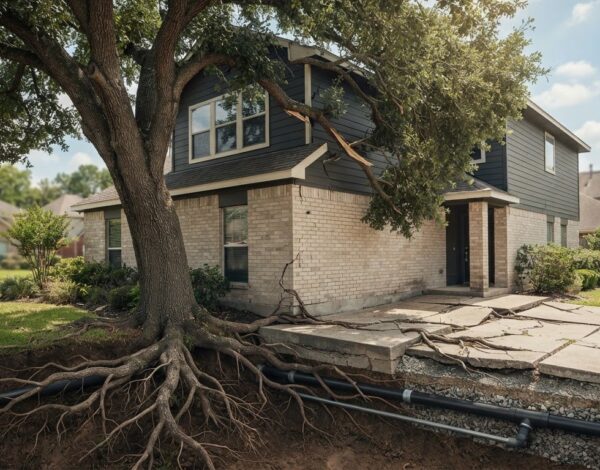 Risks of Planting a Tree Too Close to a House and Warning Signs