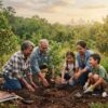 Tree planting for future generations through forest recovery